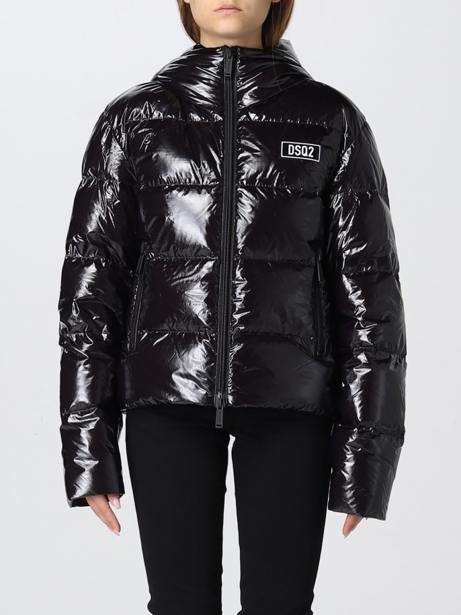 Dsquared2 - Down Jacket Black from Giglio GOOFASH