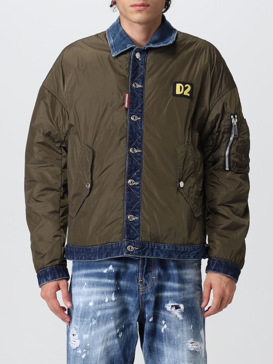 Dsquared2 - Men's Jacket in Blue from Giglio GOOFASH