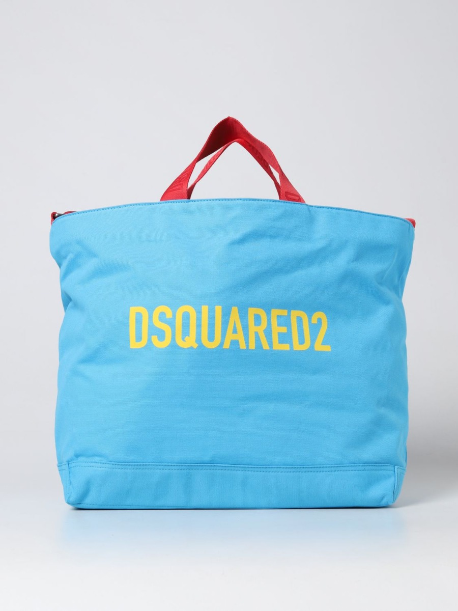 Dsquared2 - Shoulder Bag Blue - Giglio Gents GOOFASH