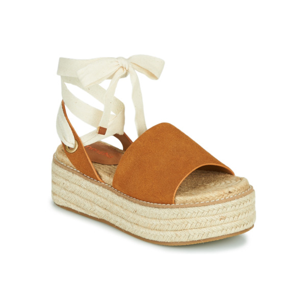 Emmshu - Brown Sandals for Women from Spartoo GOOFASH