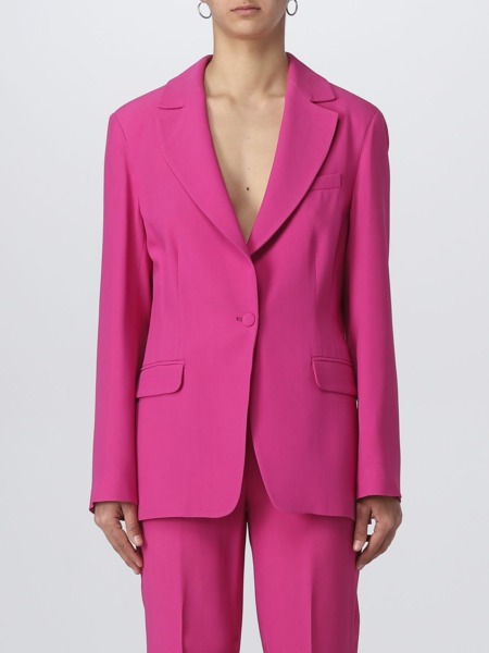 Federica Tosi Ladies Blazer Pink by Giglio GOOFASH