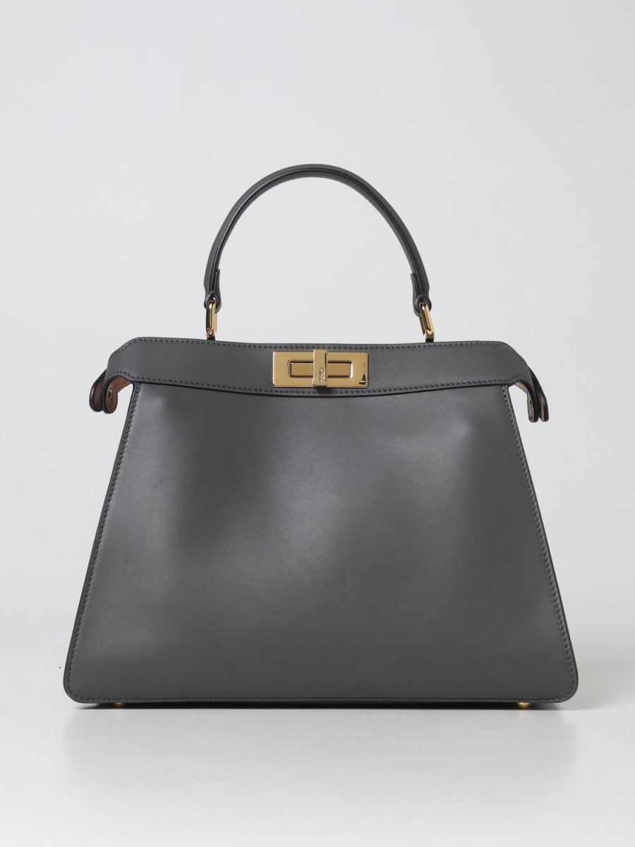 Fendi - Handbag Grey for Women from Giglio GOOFASH