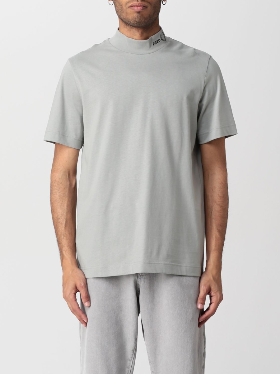 Fred Perry Men's T-Shirt Grey from Giglio GOOFASH