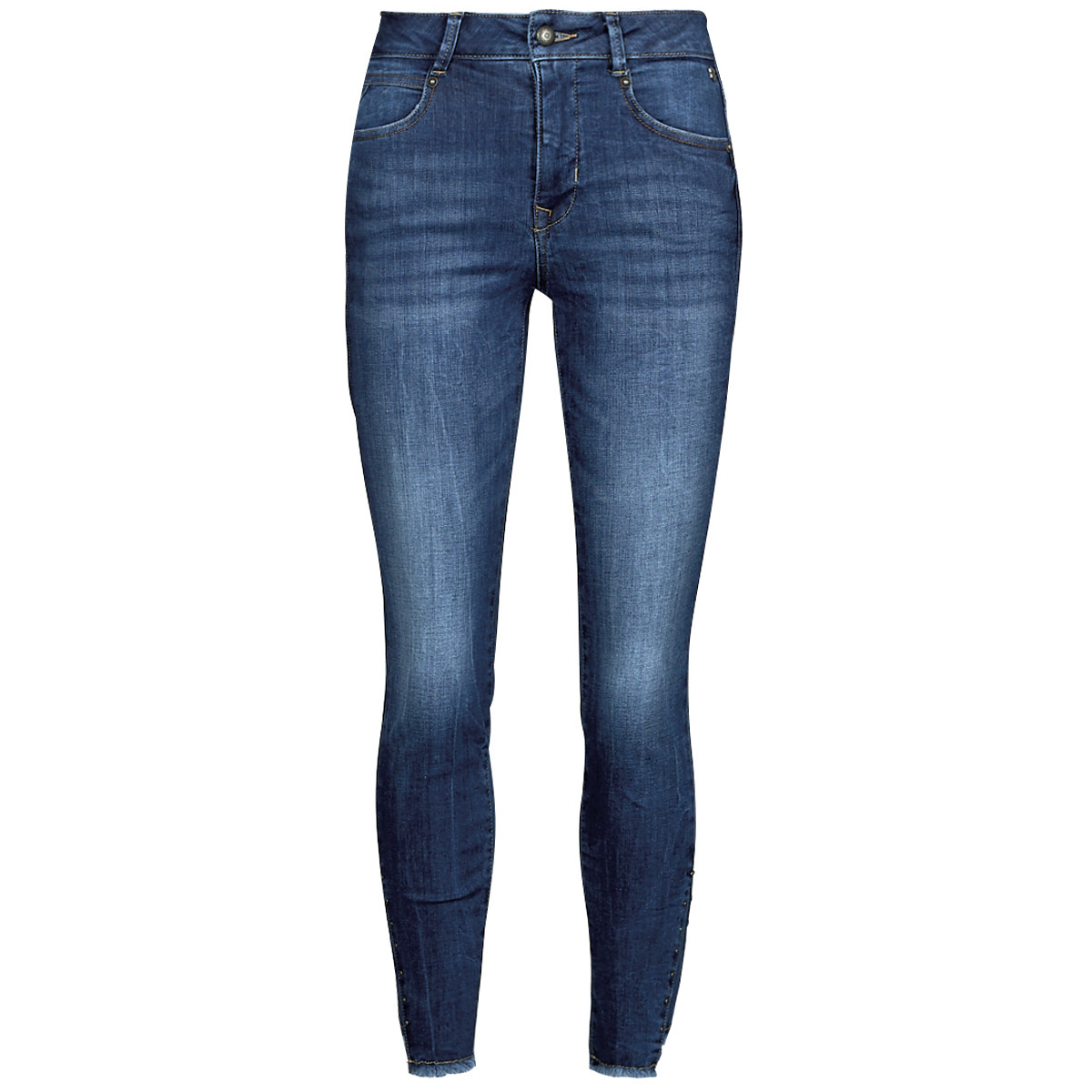 Freeman T Porter - Skinny Jeans in Blue - Spartoo GOOFASH