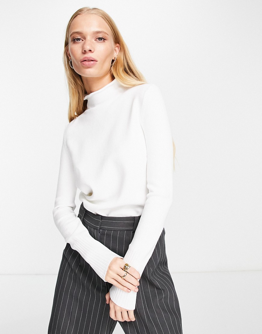 French Connection Women Sweater in White by Asos GOOFASH