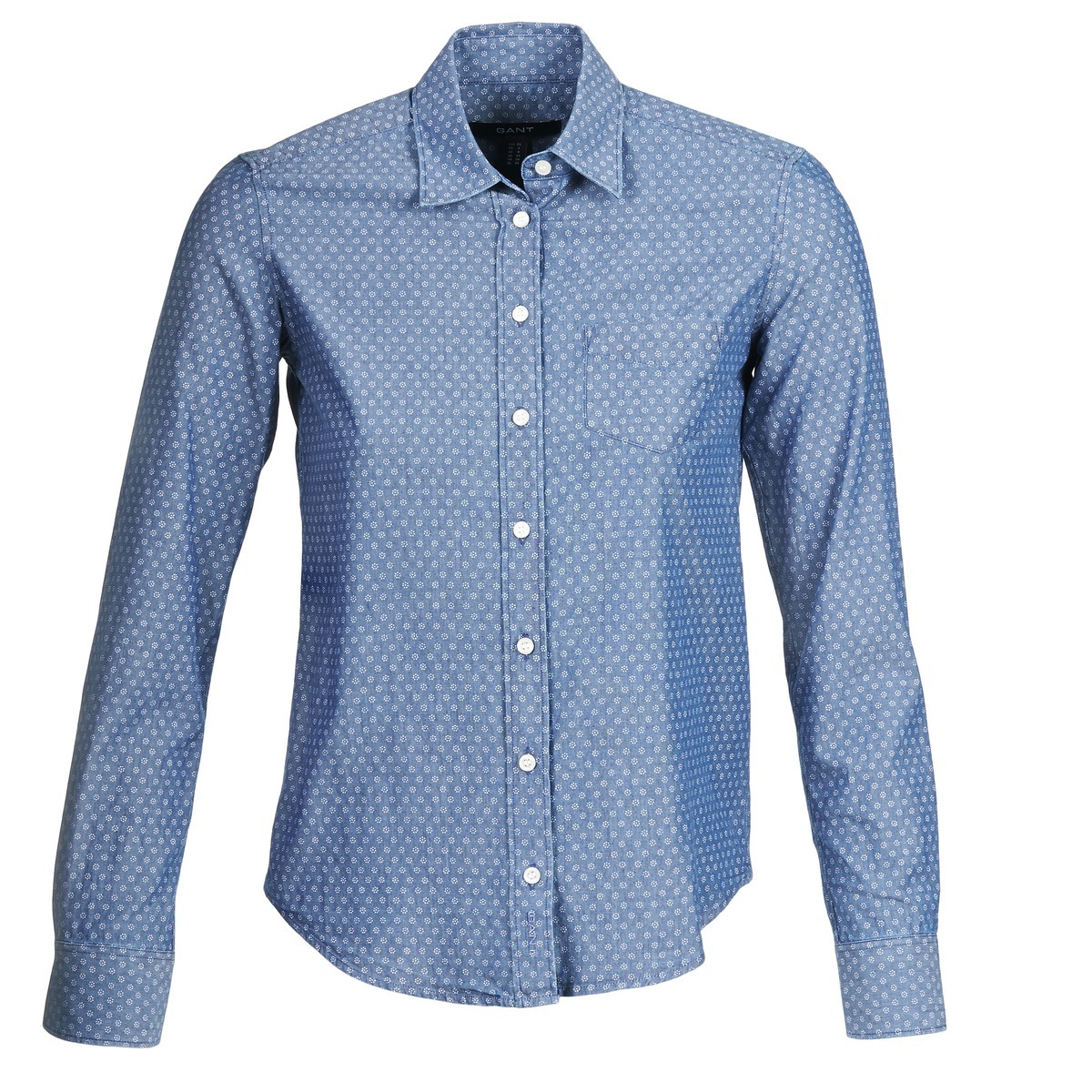 Gant Ladies Shirt in Blue - Spartoo GOOFASH