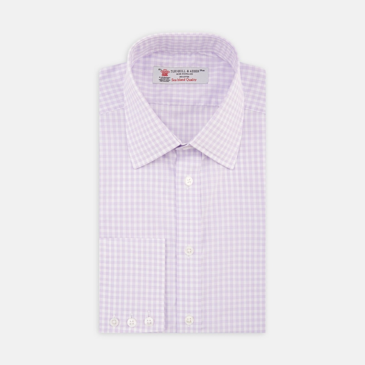 Gent Checked Shirt by Turnbull And Asser GOOFASH