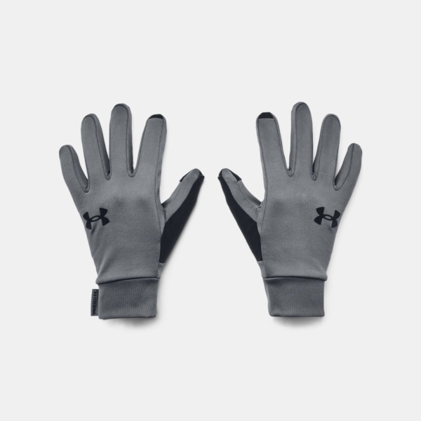 Gent Gloves in Grey Under Armour GOOFASH