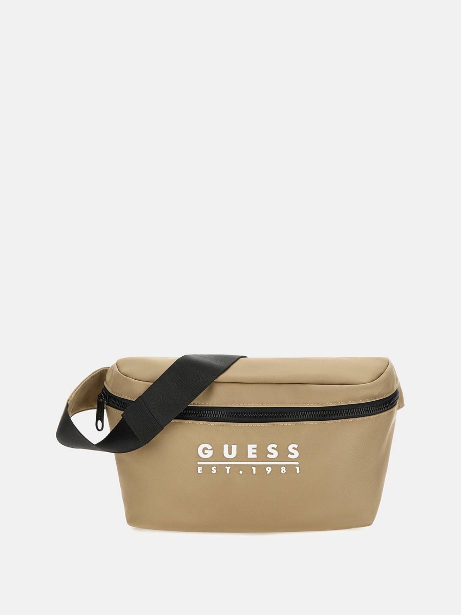 Gents Bag in Brown at Guess GOOFASH
