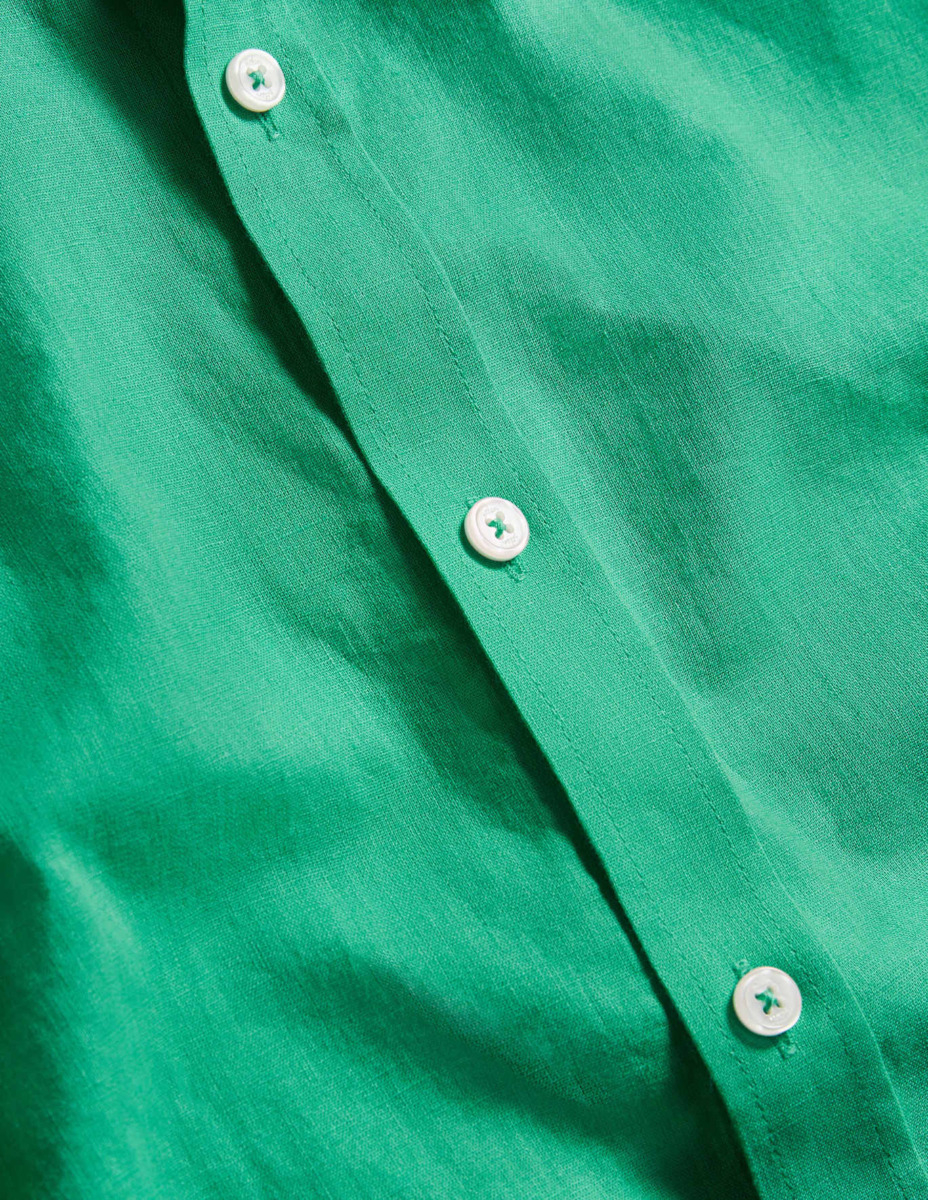 Gents Green Shirt by Boden GOOFASH