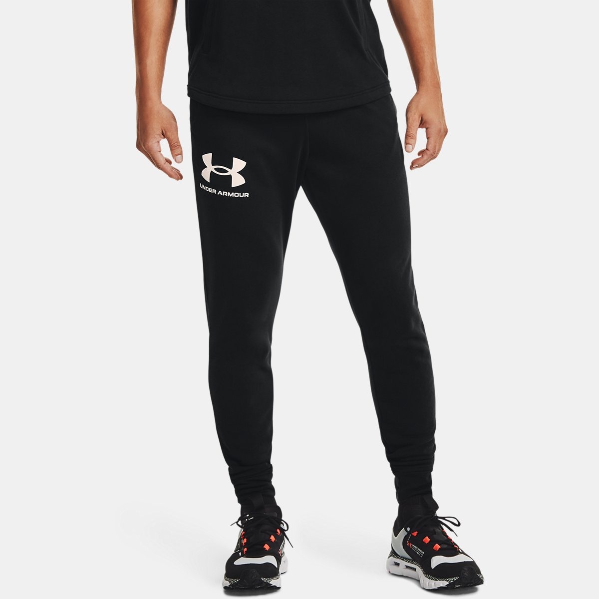 Gents Joggers in Black Under Armour GOOFASH