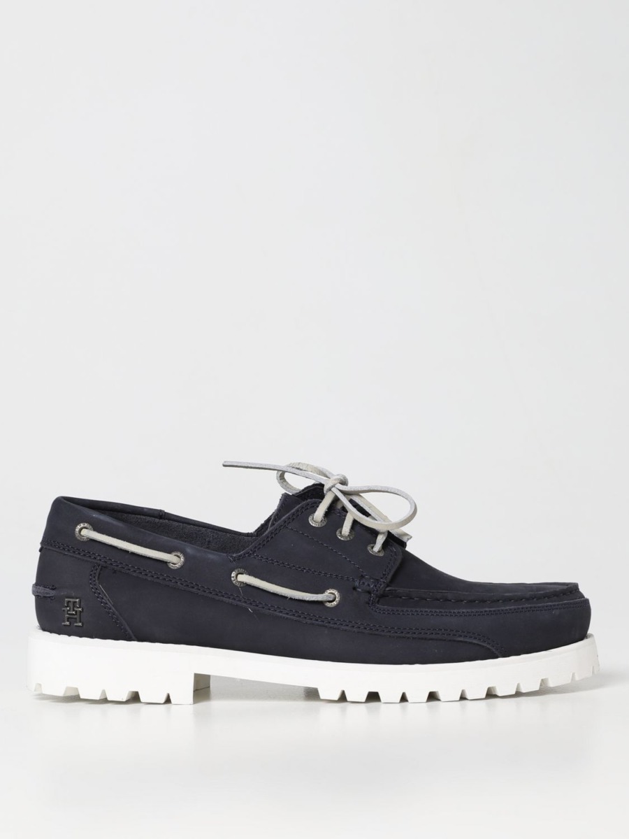 Gents Loafers Blue at Giglio GOOFASH