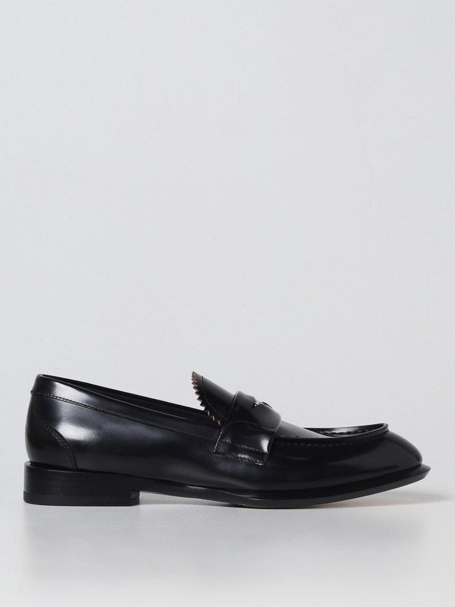 Gents Loafers in Black - Giglio GOOFASH