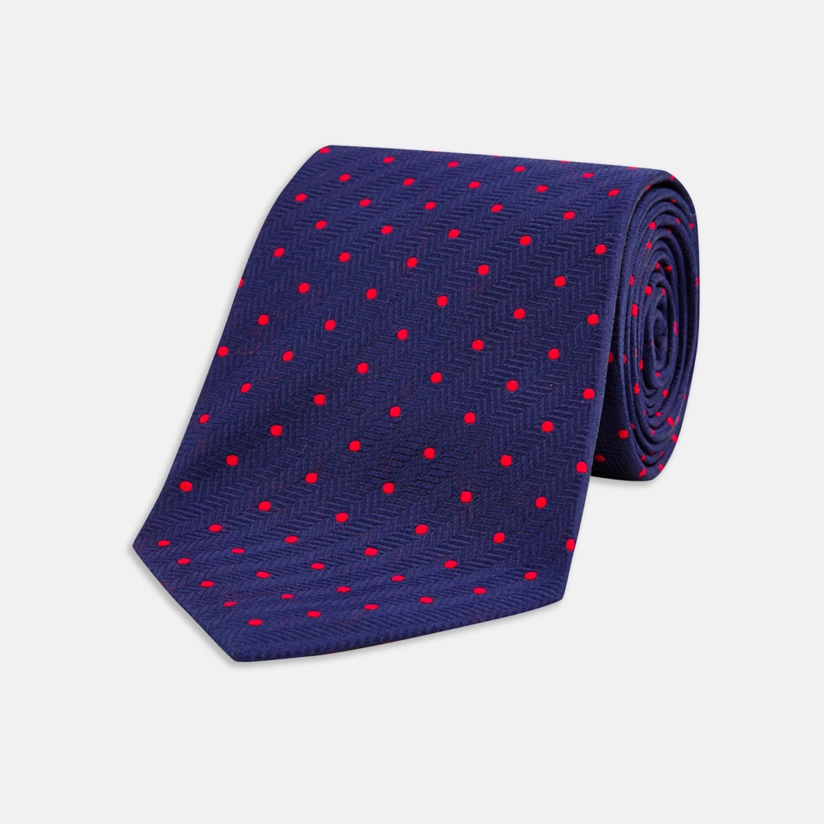 Gents Red - Tie - Turnbull & Asser - Turnbull And Asser GOOFASH