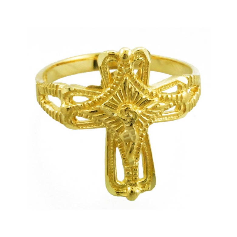 Gents Ring in Gold at Gold Boutique GOOFASH