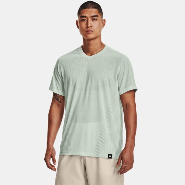 Gents T-Shirt Green by Under Armour GOOFASH