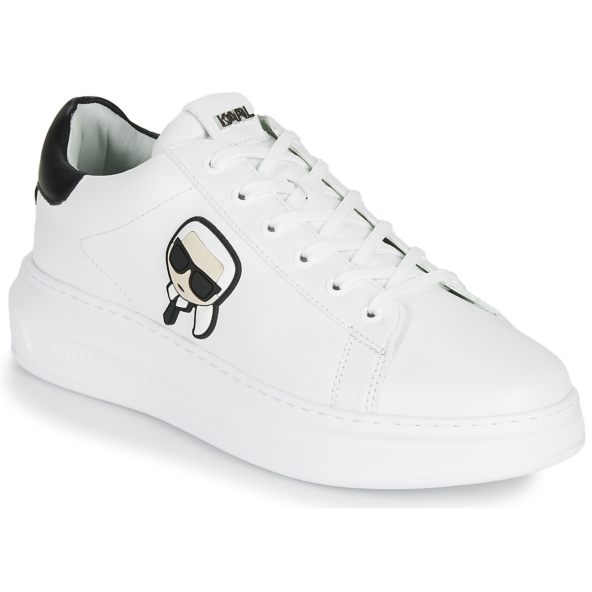 Gents White Sneakers by Spartoo GOOFASH