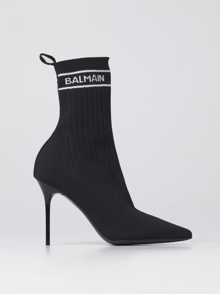 Giglio - Ankle Boots in Black for Women by Balmain GOOFASH