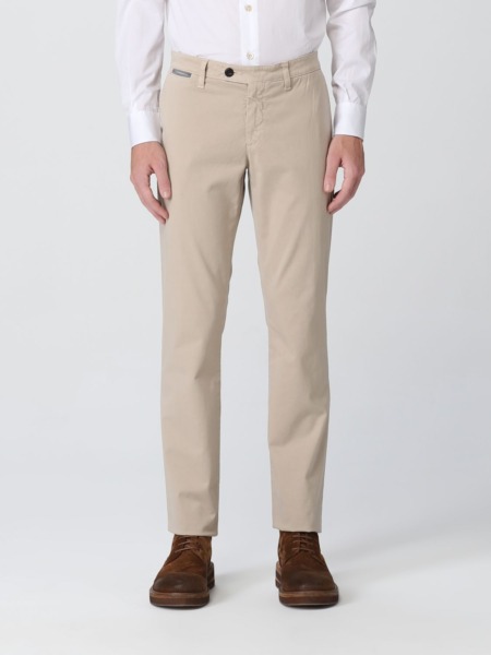 Giglio - Gent Sand Trousers by Eleventy GOOFASH