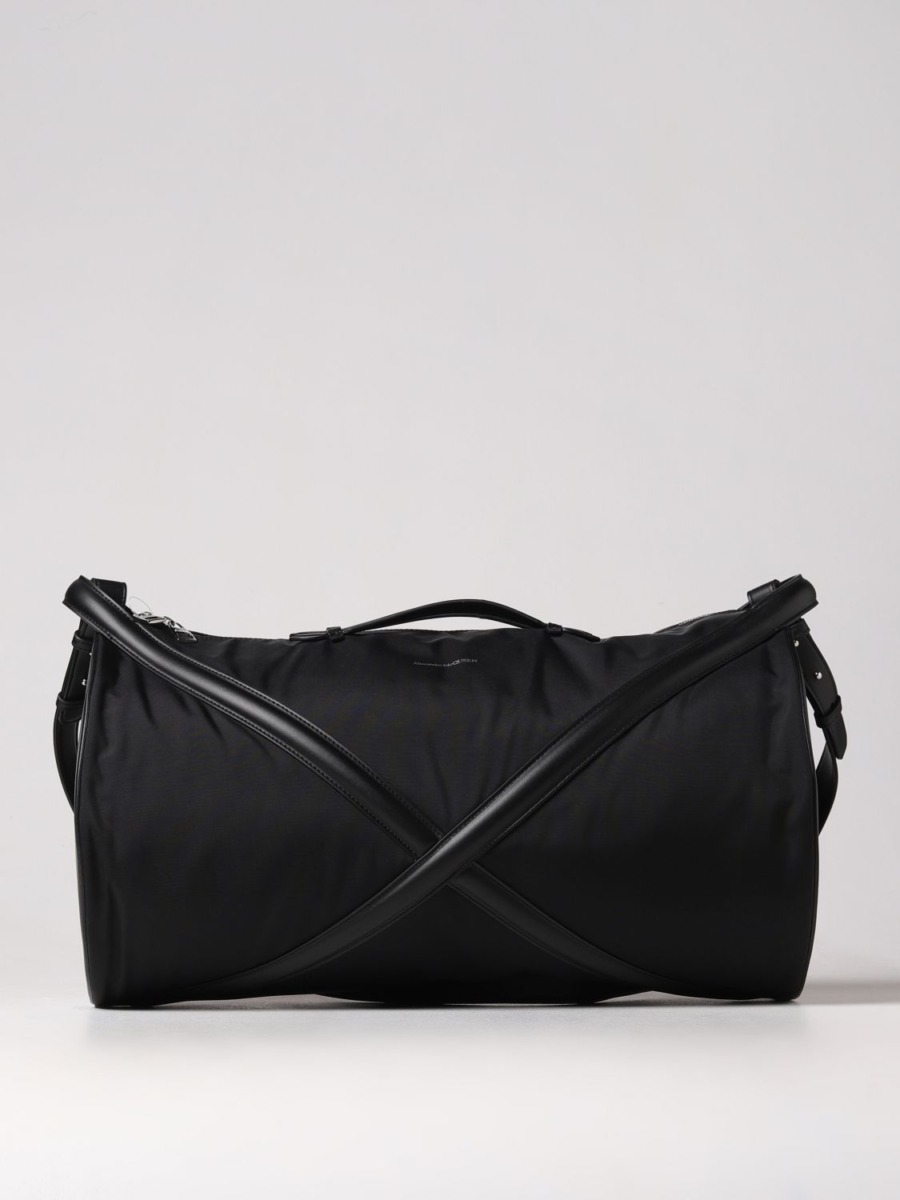 Giglio Gent Travel Bag Black by Alexander Mcqueen GOOFASH