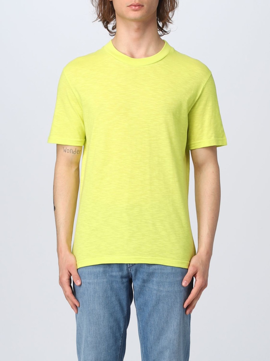 Giglio - Green T-Shirt Paolo Pecora Man GOOFASH