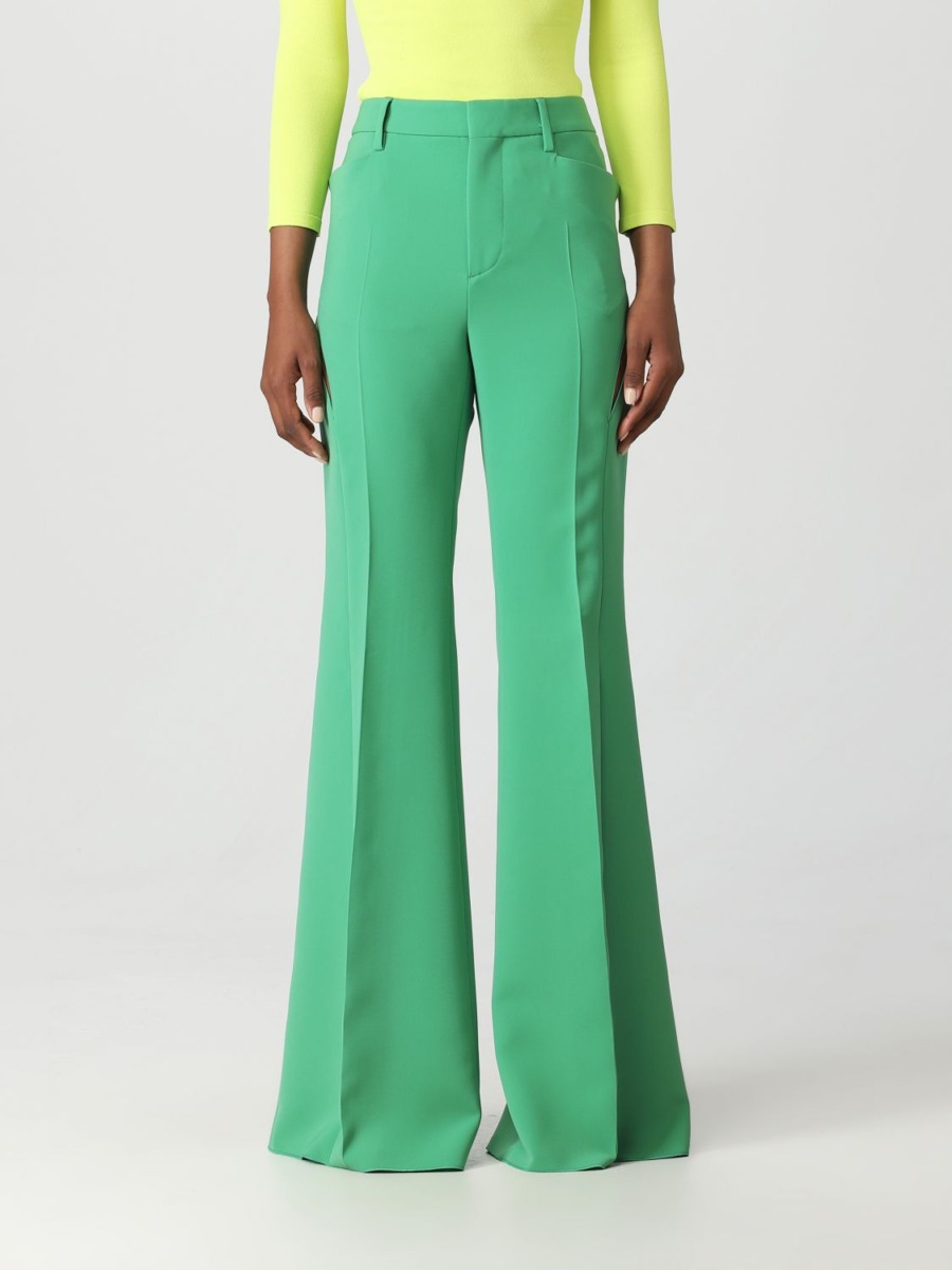 Giglio - Green Women's Trousers - Dsquared2 GOOFASH