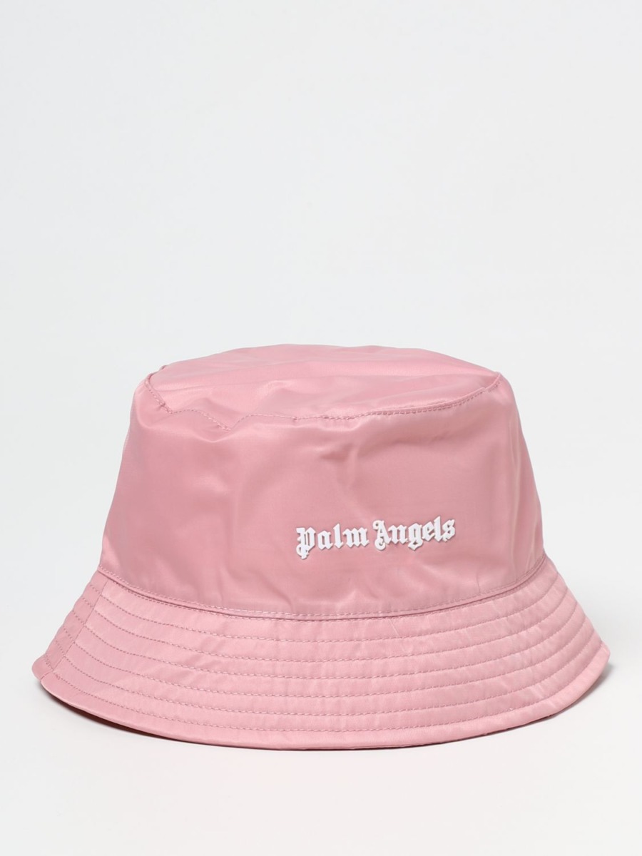 Giglio Hat Pink for Women by Palm Angels GOOFASH