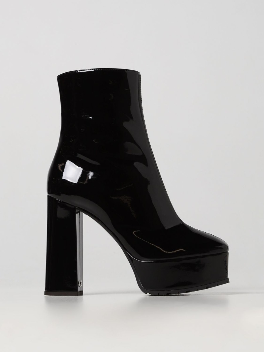 Giglio Ladies Ankle Boots in Black GOOFASH