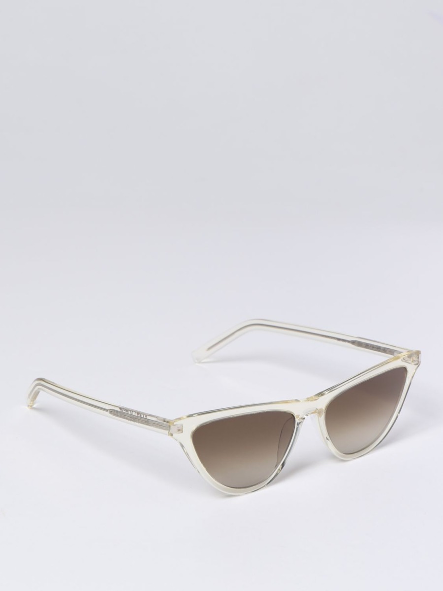 Giglio - Lady Sunglasses Transparent by Saint Laurent GOOFASH
