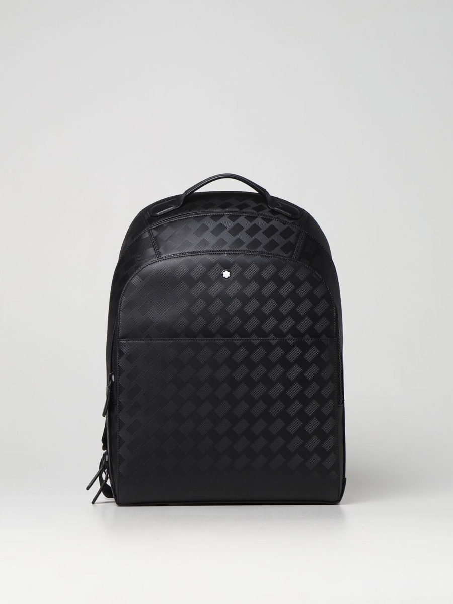 Giglio - Man Black Backpack from Montblanc GOOFASH