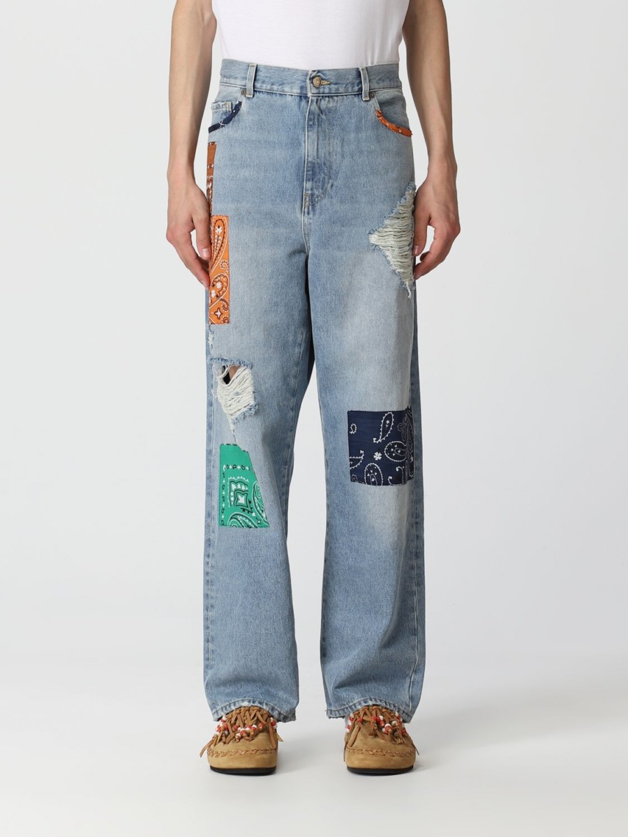 Giglio - Man Jeans in Blue by Alanui GOOFASH