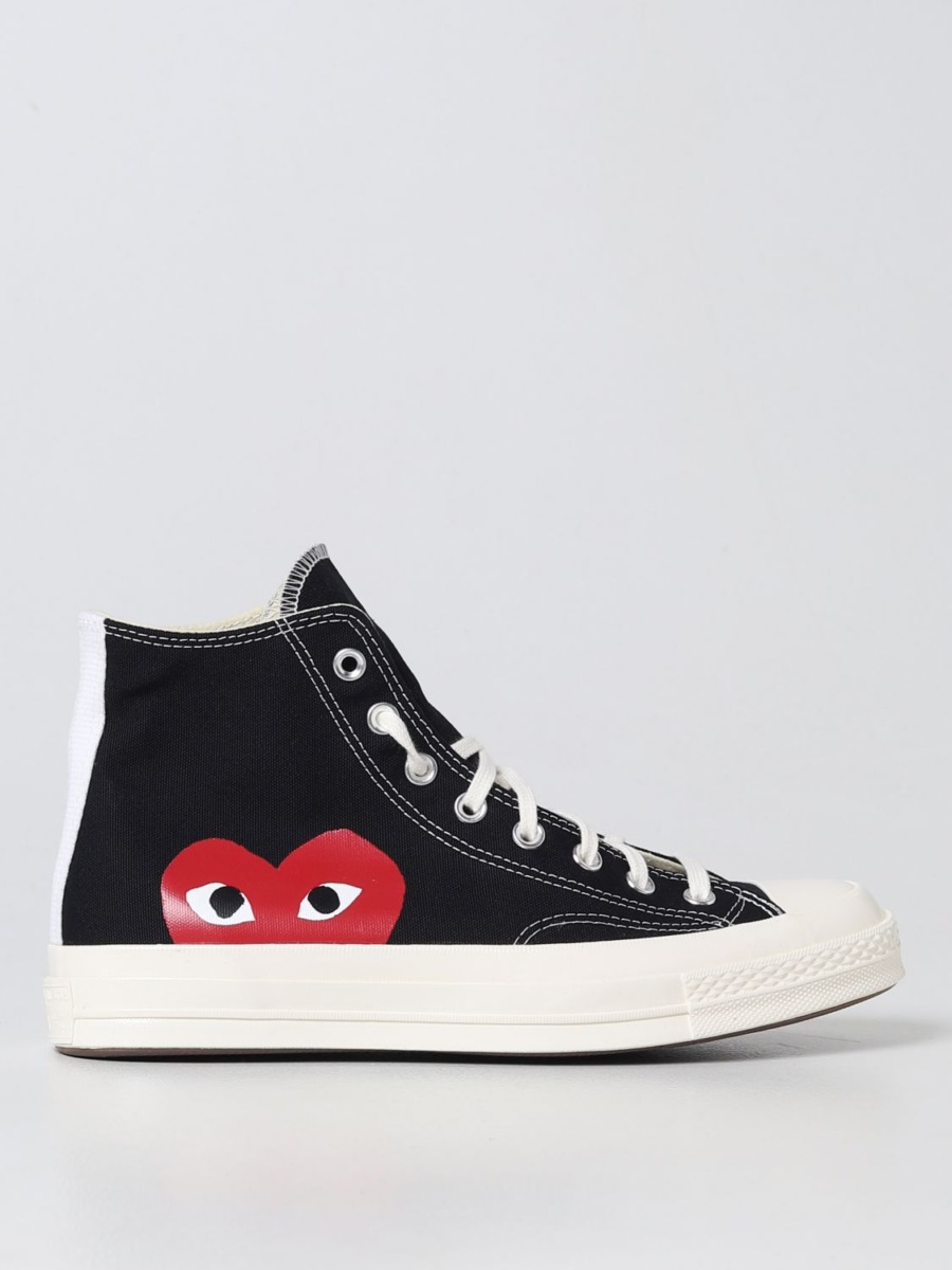 Giglio - Man Trainers in Black Comme Des Garcons GOOFASH