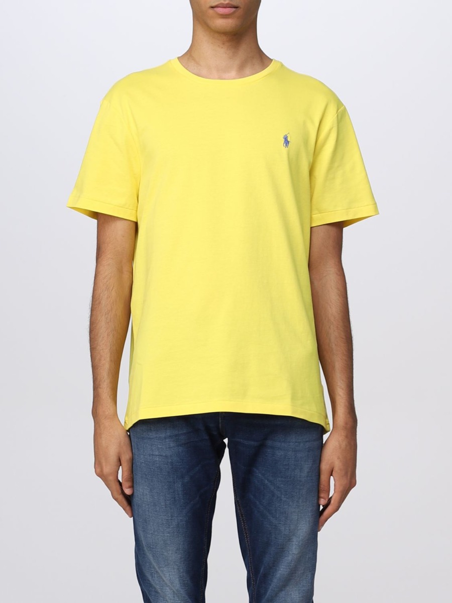 Giglio - Men T-Shirt Yellow Ralph Lauren GOOFASH