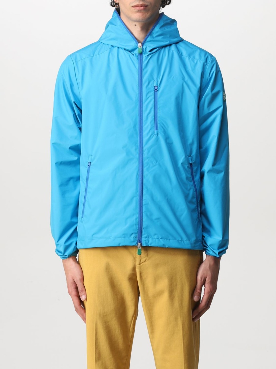 Giglio - Mens Blue Jacket from Save The Duck GOOFASH