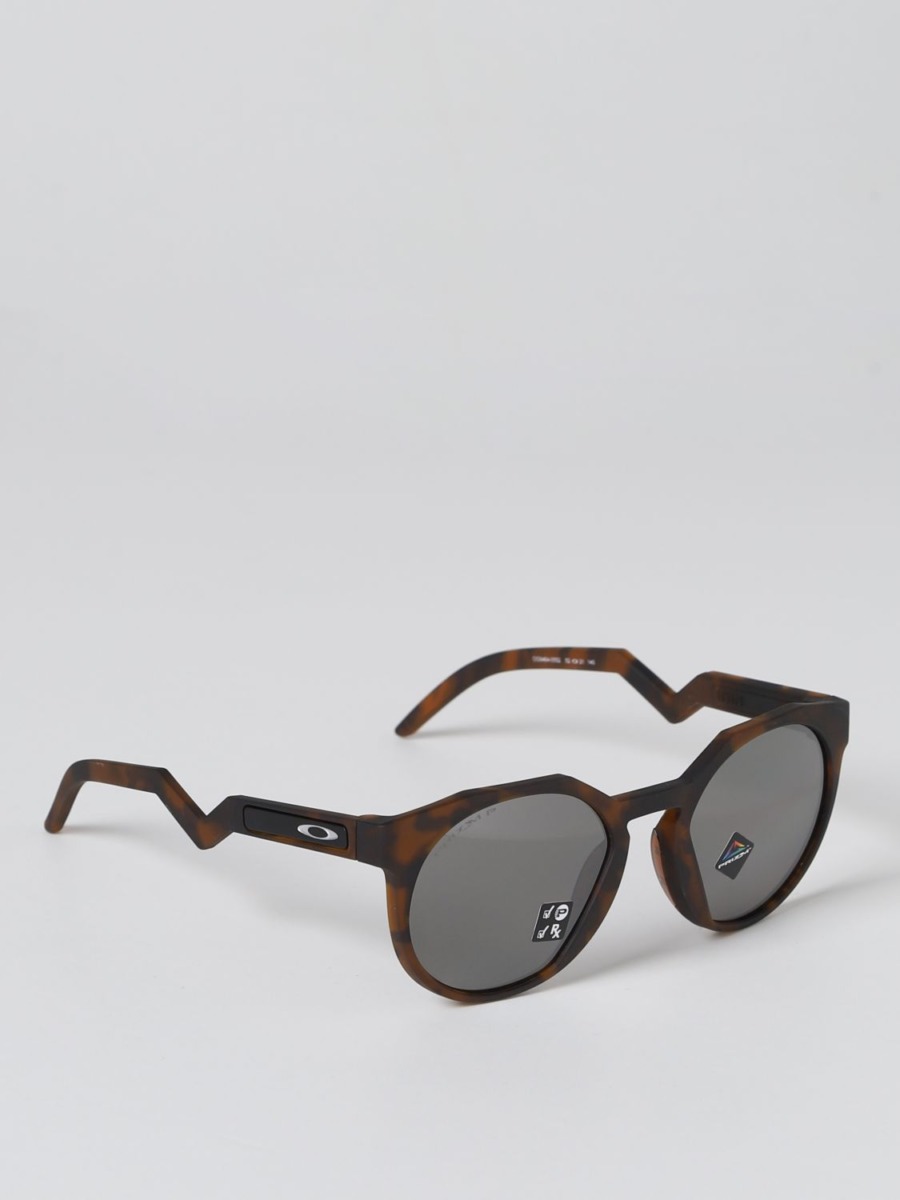 Giglio - Men's Brown Sunglasses by Oakley GOOFASH