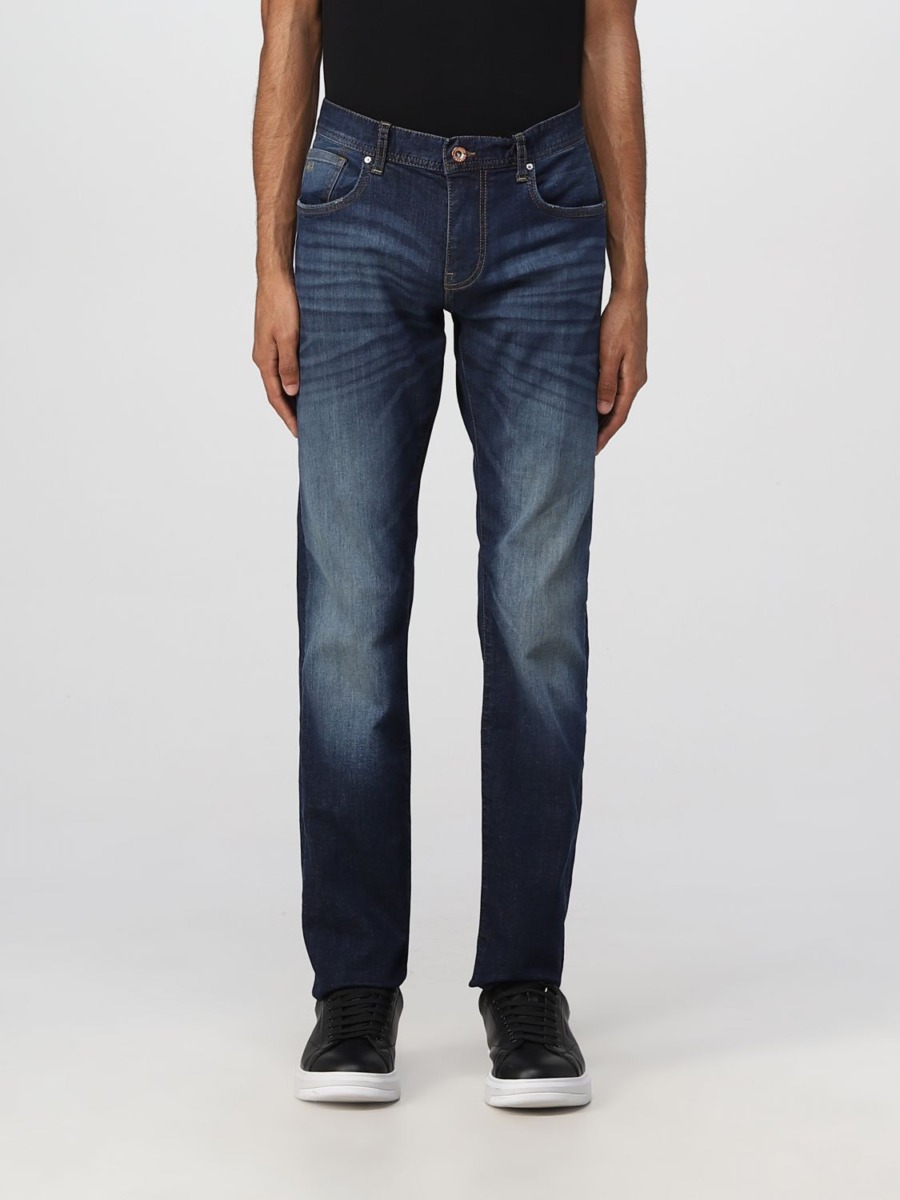 Giglio Mens Jeans in Blue GOOFASH