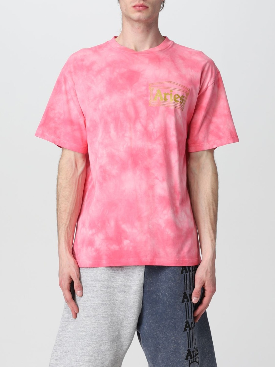 Giglio Men's Pink T-Shirt GOOFASH