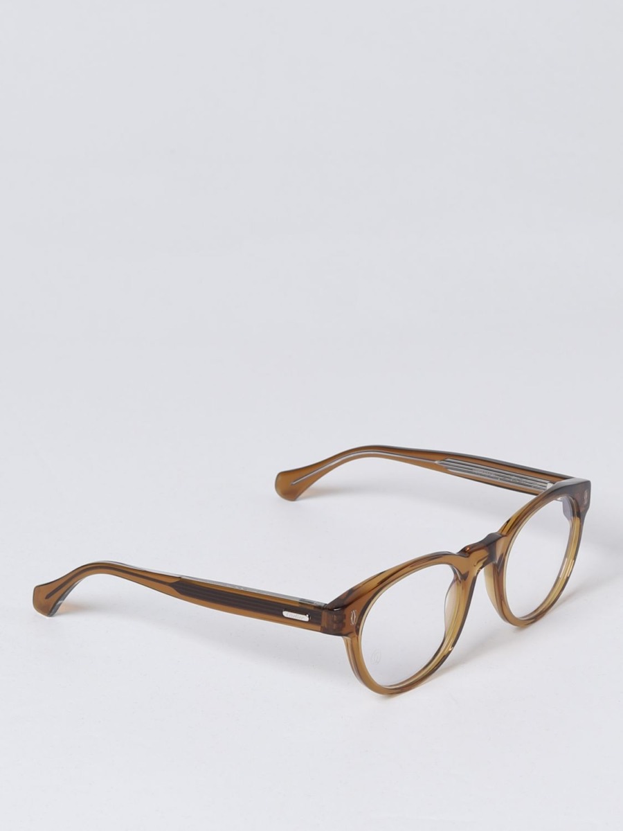 Giglio - Men's Sunglasses in Brown - Cartier GOOFASH