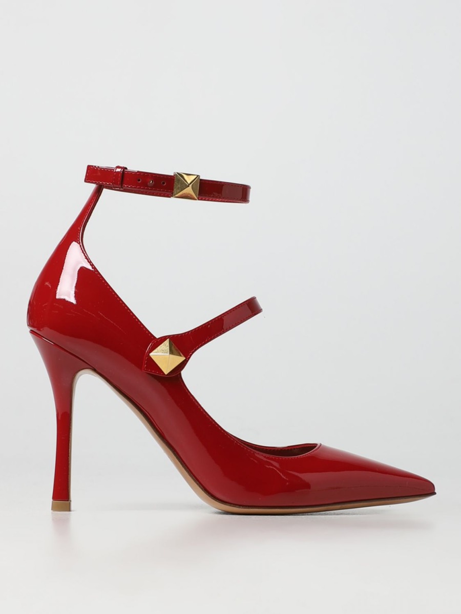 Giglio - Red High Heels - Valentino Woman GOOFASH