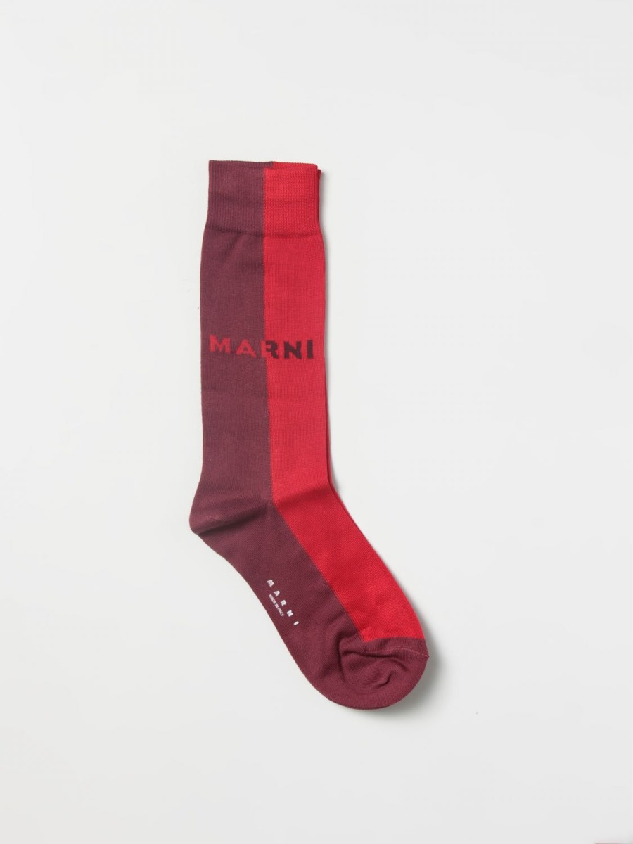 Giglio - Red Socks Marni Woman GOOFASH