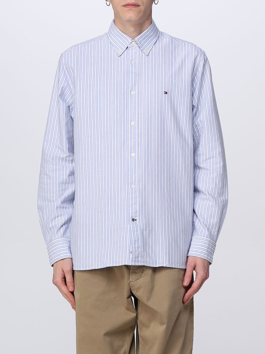 Giglio Shirt Blue for Men from Tommy Hilfiger GOOFASH