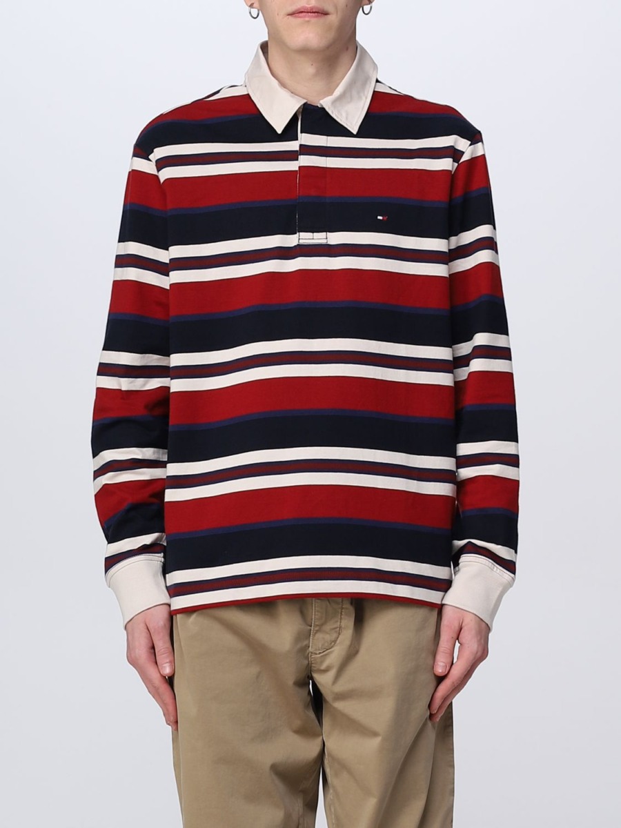 Giglio Shirt Red for Men by Tommy Hilfiger GOOFASH