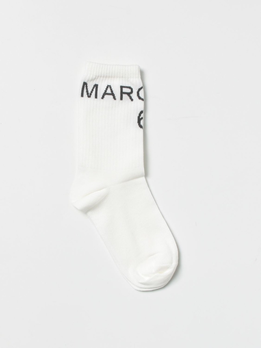 Giglio - Socks in White from Maison Margiela GOOFASH