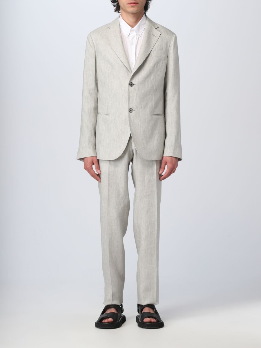 Giglio - Suit in Grey from Armani GOOFASH