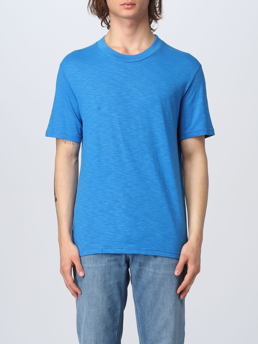 Giglio - Turquoise T-Shirt - Paolo Pecora GOOFASH