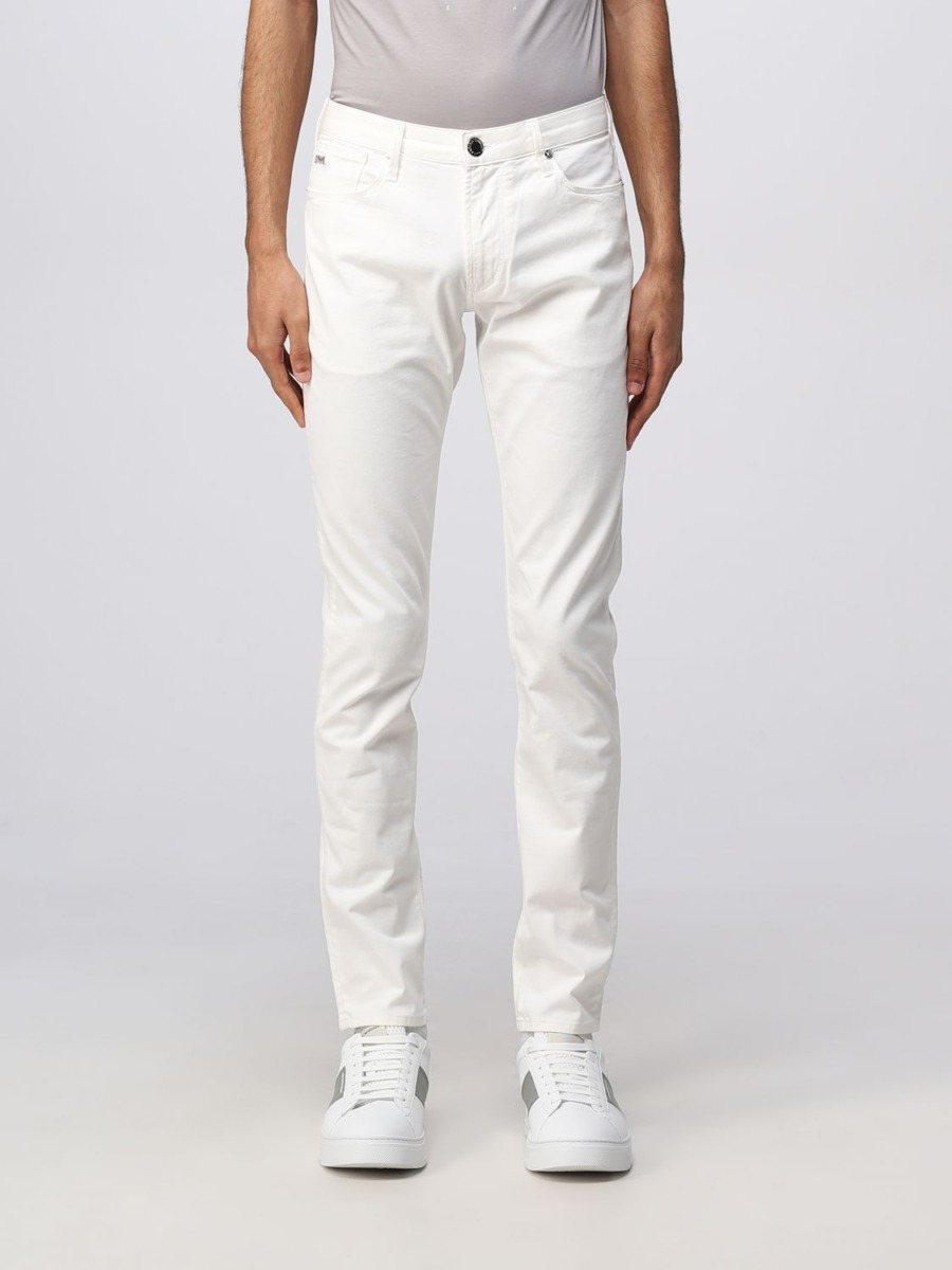 Giglio - White Jeans - Armani - Men GOOFASH
