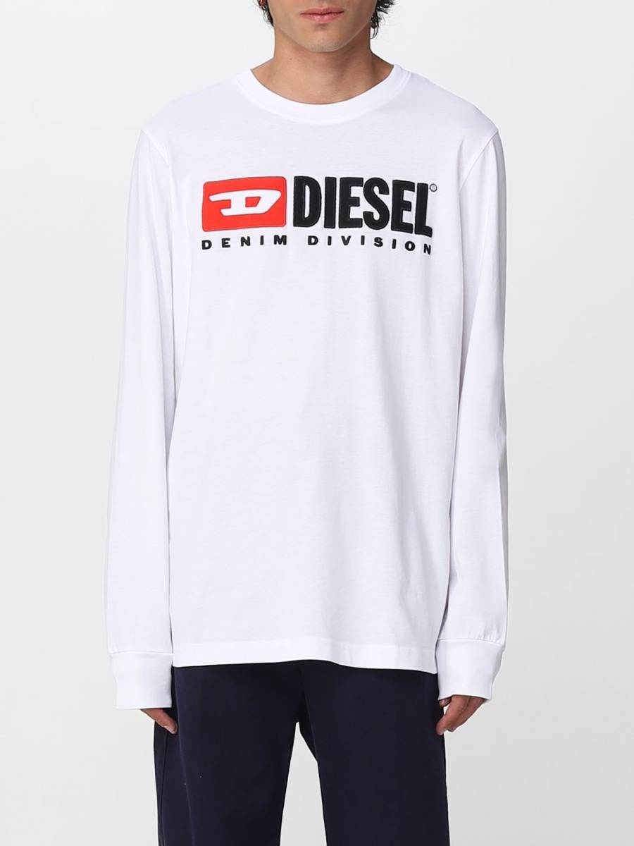 Giglio White T-Shirt from Diesel GOOFASH