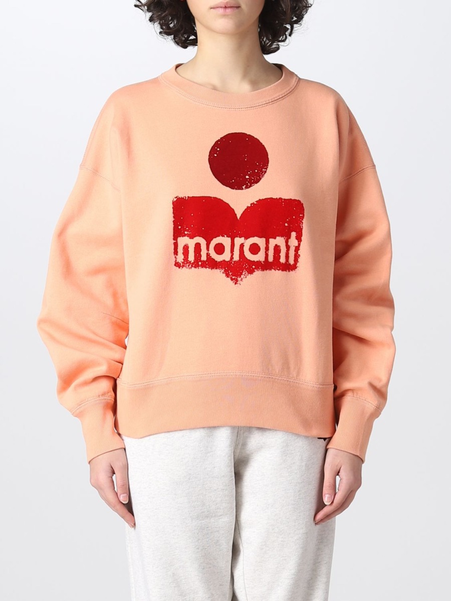 Giglio - Womens Sweatshirt in Orange Isabel Marant Etoile GOOFASH