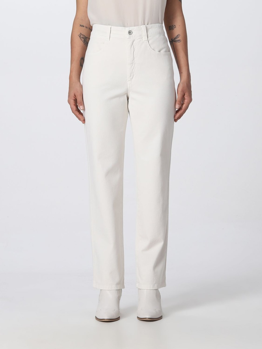 Giglio - Womens Trousers Ivory by Barena GOOFASH