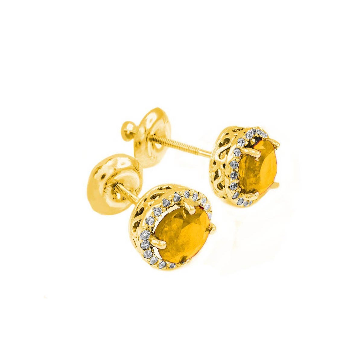 Gold Boutique - Gents Gold Earrings GOOFASH